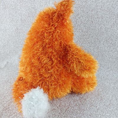 Вязаная игрушка Котик Огонёк, 28×23 см — фото 5